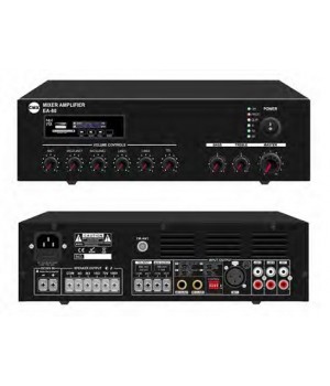 Усилитель микшер CMX Audio EA-120 (120Вт, Mp3,USB,SD,FM; 3 Mic, 2 Aux)